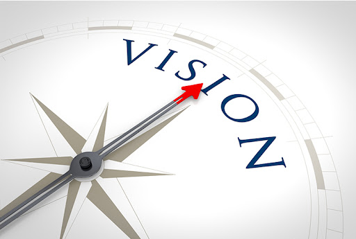 Vision concept visual symbolizing the future of digital service access